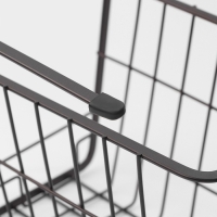 Корзина подвесная Доляна &laquo;Лофт&raquo;, 25&times;19,5&times;20,5 см, цвет коричневый