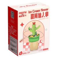 Конструктор Цветы «Кактус в горшочке», 41 деталь Конструктор Цветы «Кактус в горшочке», 41 деталь