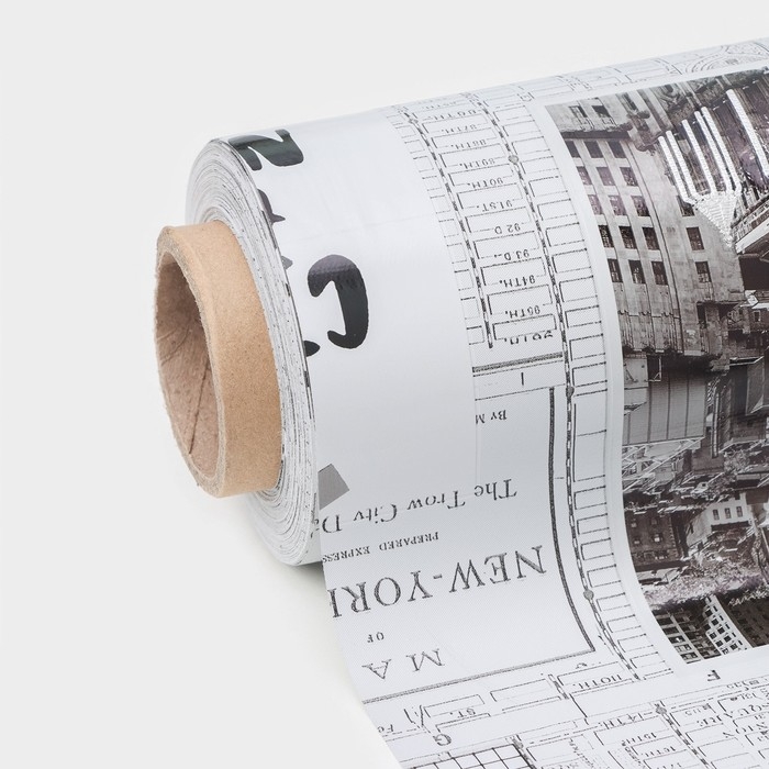 Клеёнка на стол Pictor, на тканевой основе, рулон 20 метров, ширина 137 см