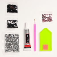 Алмазная мозаика на фигурке для детей «Милый зайчик», полное заполнение Алмазная мозаика на фигурке для детей «Милый зайчик», полное заполнение