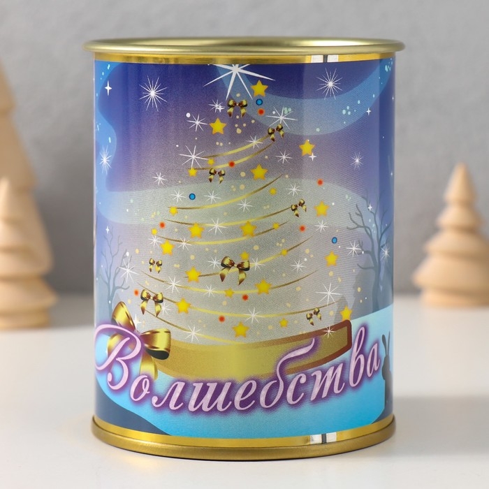 Копилка-банка металл Копилка-банка металл "Волшебства"