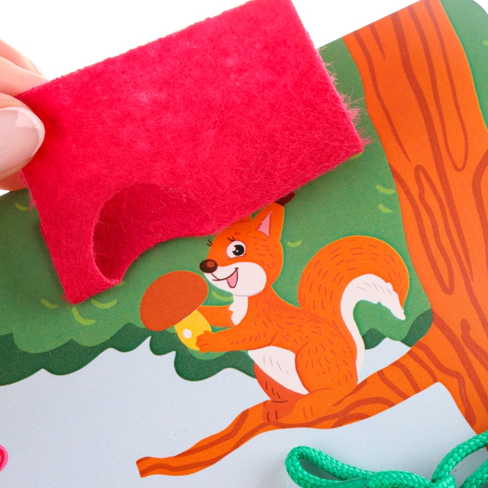 Бизиборд &laquo;Лесные друзья&raquo; 27&times;20 см