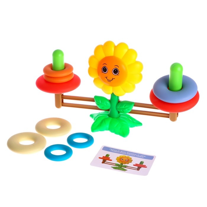 Развивающий набор «Умные весы», по методике Монтессори, 10 заданий, 3+ Развивающий набор «Умные весы», по методике Монтессори, 10 заданий, 3+