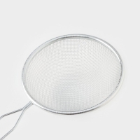 Сито для просеивания Доляна &laquo;Краски&raquo;, d=10 см, цвет серебристый