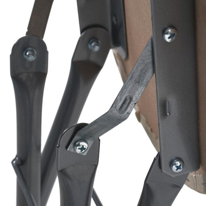 Табурет складной  на 4-х опорах ТБСК2/1, слоновая кость