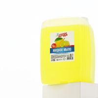 Мыло жидкое кухонное, 5 л (5000 мл), аромат лимона и лайма, РУССКАЯ ВЫГОДА Мыло жидкое кухонное, 5 л (5000 мл), аромат лимона и лайма, РУССКАЯ ВЫГОДА