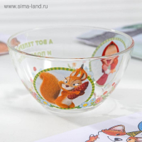 Набор посуды детский &laquo;Маша и Медведь. Добрый день&raquo;, 3 предмета: кружка 250 мл, салатник d=13 см, тарелка d=19,5 см
