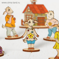 Кукольный театр сказки на столе &laquo;Семеро козлят&raquo;