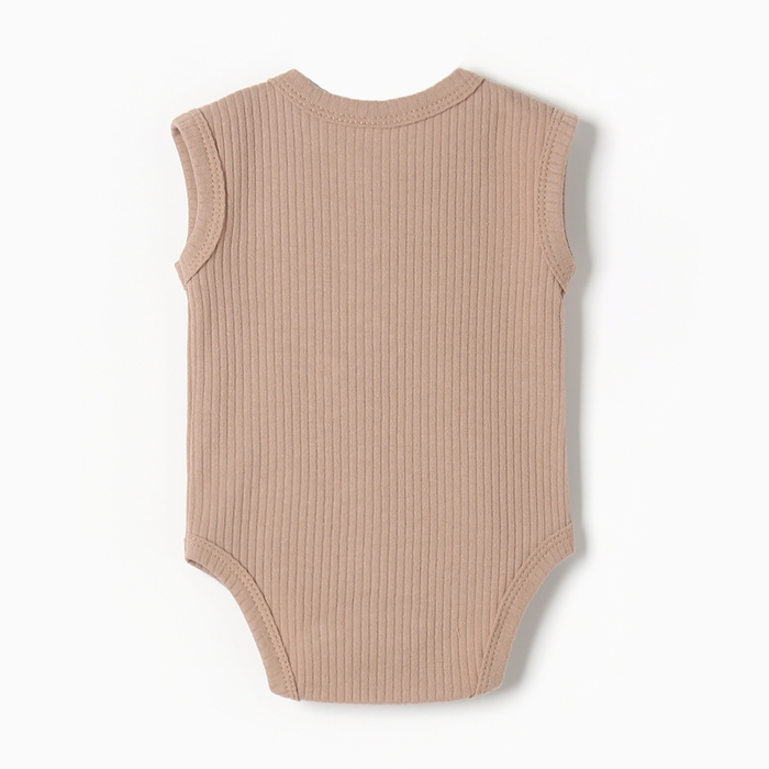 Боди Крошка Я BASIC LINE, рост 80-86 см, коричневый