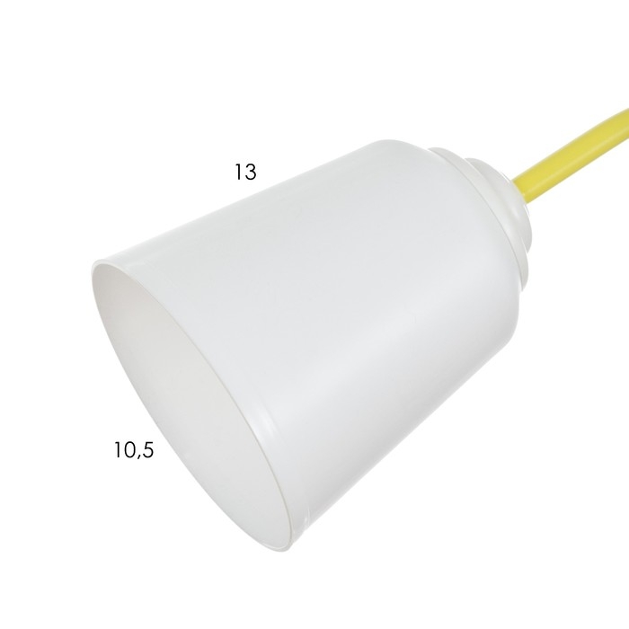 Люстра Люстра "Онлайн" (цил.) 3х15Вт Е27 МОДЕЛЬ:BR 00294 желтый 50х50х15см