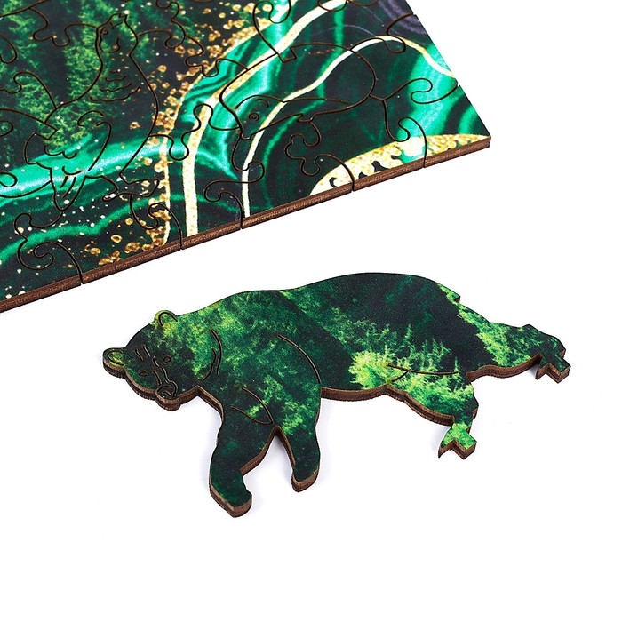 Пазл деревянный фигурный &laquo;Сокровища тайги&raquo;, 149 элементов