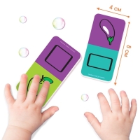 Домино EVA для игры в ванне &laquo;Учим цвета и формы&raquo;, 20 деталей