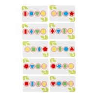 Настольная игра. Повтори по образцу &laquo;Гусеница&raquo;