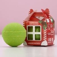 Бомбочка для ванны &laquo;Новогодняя почта&raquo;, 130 г, аромат зимнего яблока, Новый Год