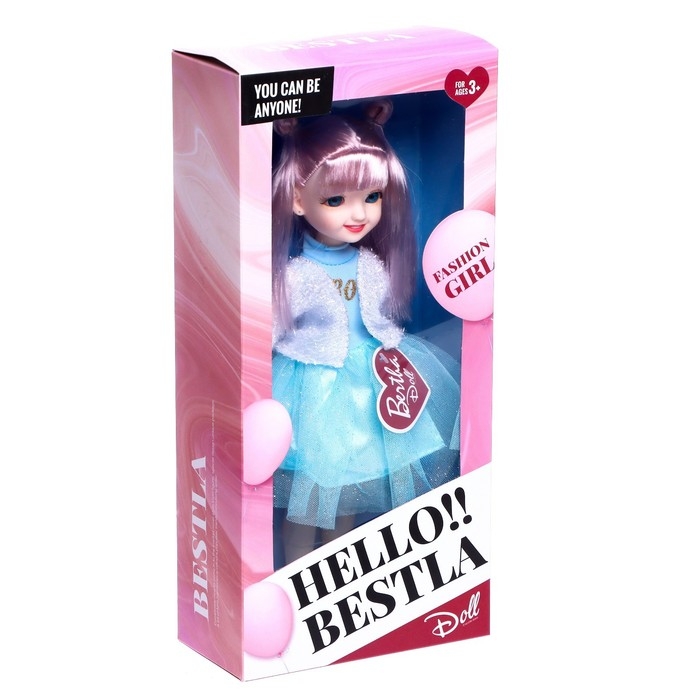 Кукла шарнирная &laquo;Кэтти&raquo; в платье