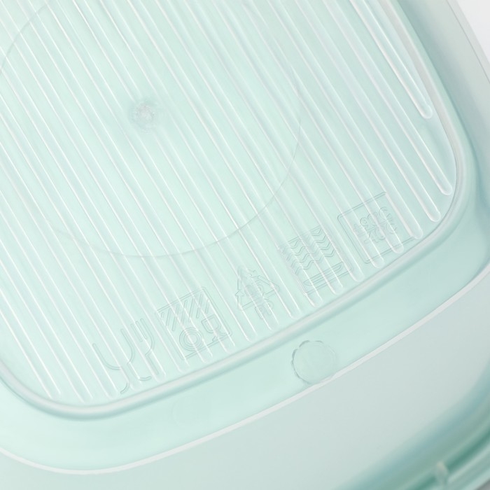 Набор контейнеров квадратных BioFresh, 3 шт: 0,23 л, 0,5 л, 0,9 л, цвет прозрачный, крышка МИКС Набор контейнеров квадратных BioFresh, 3 шт: 0,23 л, 0,5 л, 0,9 л, цвет прозрачный, крышка МИКС