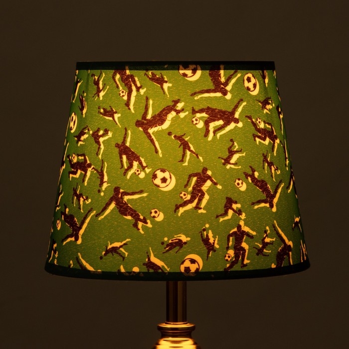 Абажур универсальный Абажур универсальный "Футбол" Е27/Е14 24х24х19см