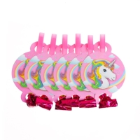 Карнавальный язычок &laquo;Единорог&raquo;, набор 6 шт.