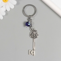 Брелок от сглаза металл "Ключик со львом" 2,5х6,2 см Брелок от сглаза металл "Ключик со львом" 2,5х6,2 см