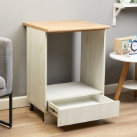 Шкаф для встраиваемой техники Зара 600х600х850 крафт белый