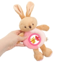 Игрушка-погремушка мягкая «Зайка», Mum&Baby Игрушка-погремушка мягкая «Зайка», Mum&Baby