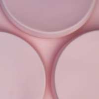 Форма для выпечки Доляна «Круг», силикон. 23×19,5 см, 3 ячейки (d=10 см), цвет розовый Форма для выпечки Доляна «Круг», силикон. 23×19,5 см, 3 ячейки (d=10 см), цвет розовый