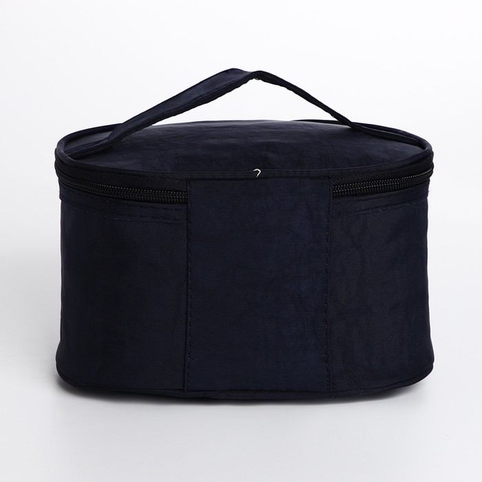 Косметичка на молнии, цвет синий