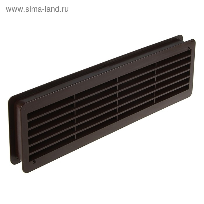 Решетка дверная ERA 4513ДП, 450х131 мм, цвет коричневый Решетка дверная ERA 4513ДП, 450х131 мм, цвет коричневый