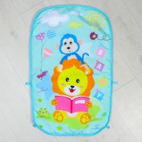 Развивающий коврик &laquo;Лев&raquo;, с пианино, голубой