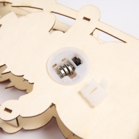 Светодиодная фигура «Снеговик с птичками» 16.5 × 20.5 × 5 см, дерево, батарейки LR41х3 (в комплекте), свечение тёплое белое Светодиодная фигура «Снеговик с птичками» 16.5 × 20.5 × 5 см, дерево, батарейки LR41х3 (в комплекте), свечение тёплое белое