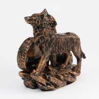 Часы настольные интерьерные на батарейках "Волки", циферблат d-9 см, 23 х 11 х 23 см Часы настольные интерьерные на батарейках "Волки", циферблат d-9 см, 23 х 11 х 23 см