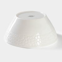 Салатник фарфоровый Magistro Rodos, 1,4 л, 20&times;9 см, цвет белый