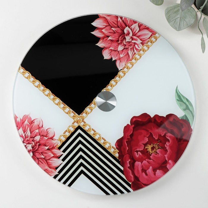 Подставка стеклянная для торта вращающаяся Magistro «Бернардо», d=32 см Подставка стеклянная для торта вращающаяся Magistro «Бернардо», d=32 см