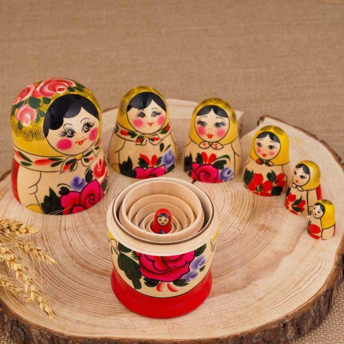 Матрешка Матрешка "Семёновская", 7-и кукольная, высшая категория