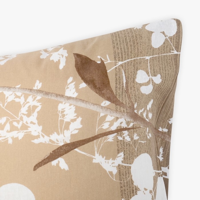 Наволочка Этель "Кремовое утро" 70х70 &plusmn; 3 см, 100% хлопок, бязь 125 г/м&sup2; МИКС