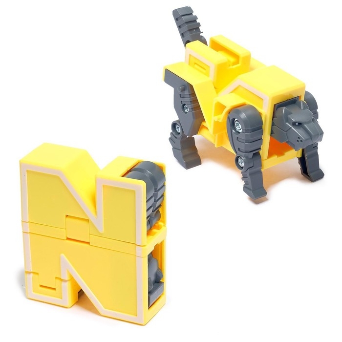 Робот &laquo;Дино-буква&raquo;, трансформируется в динозавра, МИКС