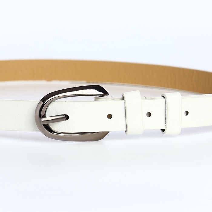 Ремень женский, ширина 1,6 см, пряжка металл, цвет Ремень женский, ширина 1,6 см, пряжка металл, цвет