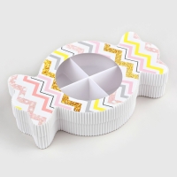 Коробка подарочная, кондитерская упаковка «Конфета», 23 х 14 х 5 см Коробка подарочная, кондитерская упаковка «Конфета», 23 х 14 х 5 см