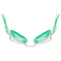 Очки для плавания детские &laquo;На волне&raquo; &laquo;Дракон&raquo;, беруши, цвет зелёный