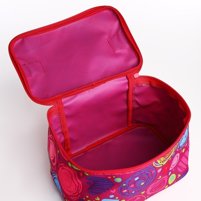 Косметичка на молнии, цвет розовый Косметичка на молнии, цвет розовый