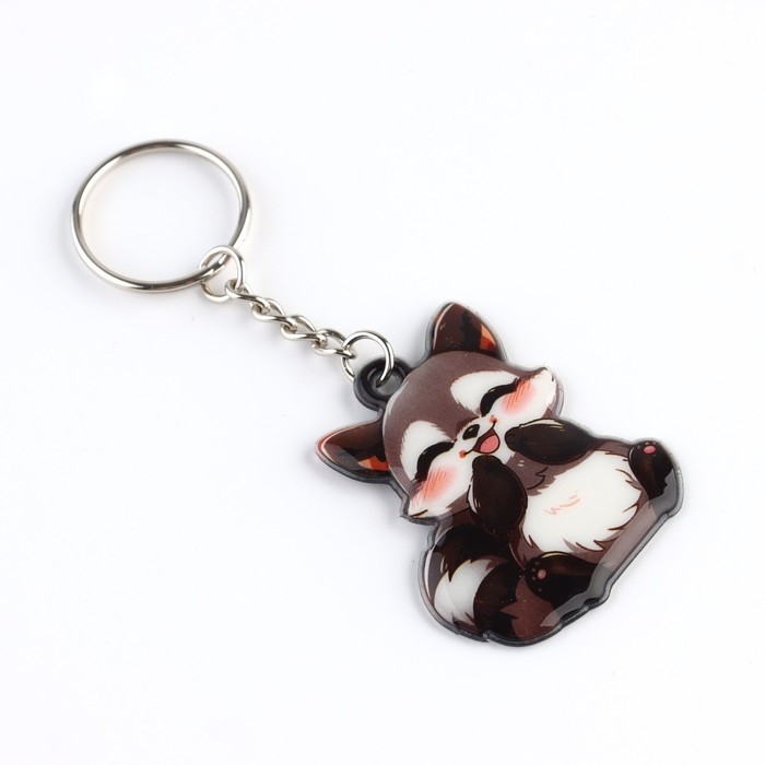 Брелок для ключей «Красная панда», 3.5 х 4.1 см Брелок для ключей «Красная панда», 3.5 х 4.1 см