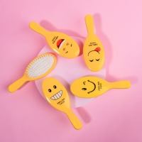 Расчёска - мини массажная, 4,5 &times; 13 см, рисунок МИКС