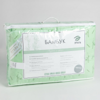 Одеяло "Этель" Бамбук 172*205 см,  тик, 300 гр/м2