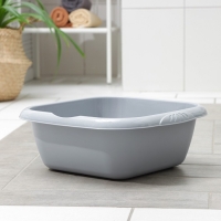 Таз квадратный Etna, 12 л, 40&times;38&times;15 cм, серый