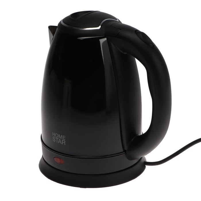 Чайник электрический Homestar HS-1010, металл, 1.8 л, 1500 Вт, чёрный Чайник электрический Homestar HS-1010, металл, 1.8 л, 1500 Вт, чёрный