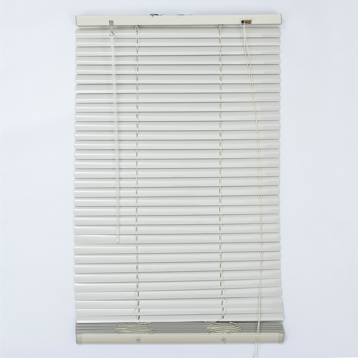 Жалюзи горизонтальные 50&times;160 см, цвет бежевый