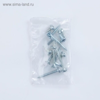 Полка Лофт, трехъярусная, 49&times;50&times;14 см, красная