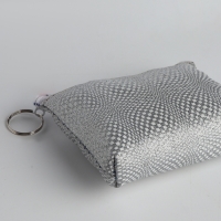 Кошелёк женский на молнии, цвет серебряный Кошелёк женский на молнии, цвет серебряный