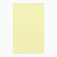 Полотенце "Доляна" цвет жёлтый 35х60 см, 100% хлопок, крупная вафля 220 г/м2