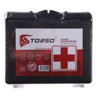 Аптечка автомобильная первой помощи TORSO, новый состав, по приказу №260н от 24.05.2024 Аптечка автомобильная первой помощи TORSO, новый состав, по приказу №260н от 24.05.2024